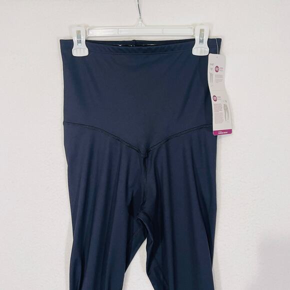 Curveez High Waist Leggings Stunning Shape Compression Black XL CUR49709 NWT - Picture 9 of 9